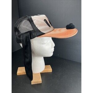 Vtg Goofy Disney Character Fashions Long Bill Snapback Hat Made in USA Child